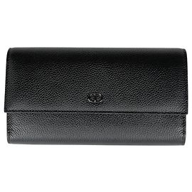 Christian Dior CD Icon Long Flap Wallet Brown