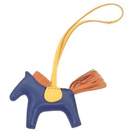 Hermès Hermes Rodeo Accessory Bag Charm PM Blue