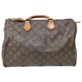 Louis Vuitton Speedy Monogram 35 Marrom