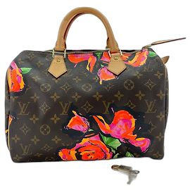 Sac à main Louis Vuitton Speedy 30 Marron