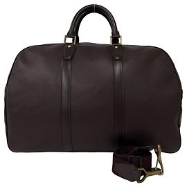 Louis Vuitton Vintage Kendall PM Taiga Lederhandtasche Rot Bordeaux