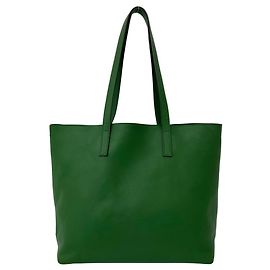 Sac cabas en cuir Prada Triangle Logo Vert