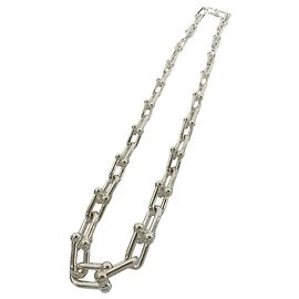 Tiffany & Co Tiffany HardWear Halskette mit abgestuften Gliedern Silber