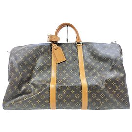 Louis Vuitton Keepall Monogram Canvas 60 Marron