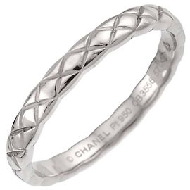 Chanel Coco Crush Small SM #57 Ring in Platinum Other
