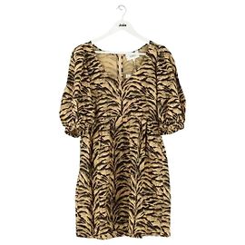 Ba&Sh Zola Kleid Beige Viskose Beige