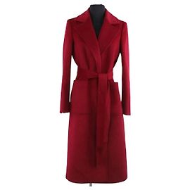 Max & Co Peacoat wool burgundy Dark red