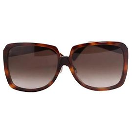Céline Brown Plastic Sunglasses Brown