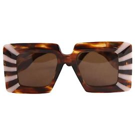 Loewe Gafas de protección marrones Castaño