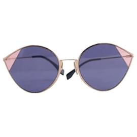Fendi sunglasses metal silver Silvery
