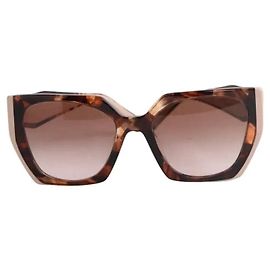 Prada Gafas de protección marrones Castaño