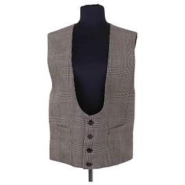 Gucci Blazer aus Wolle Grau Grau