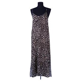 The Kooples Seidenkleid braun Braun
