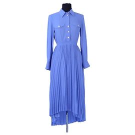 Vestido Maje azul de viscosa Azul