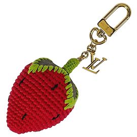 Louis Vuitton Bag Charm Red