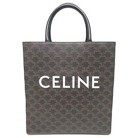 Céline Sac Cabas Vertical Medium Celine Marron