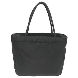 Borsa Tote in Nylon da Donna Prada in Nero Nero