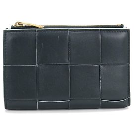 Bottega Veneta Bi-fold Geldbörse Grün