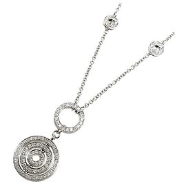 Bulgari Collar Bvlgari Astrale Cerchi en Oro Blanco 18K Otro