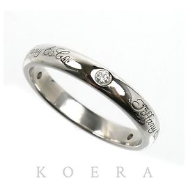 Tiffany & Co. Platinum 950 Lucida Band Ring Other