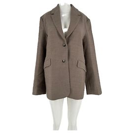 Nanushka Brown Wool Blazer Brown