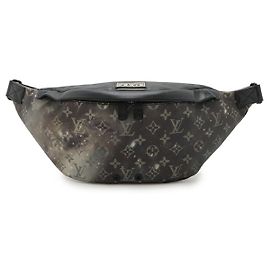 Louis Vuitton Discovery Monogram Galaxy Gürteltasche Braun Schwarz Mehrfarben