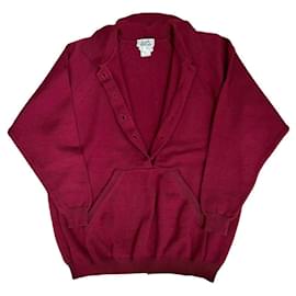 Hermès Hermes Wollpullover Braun Rot