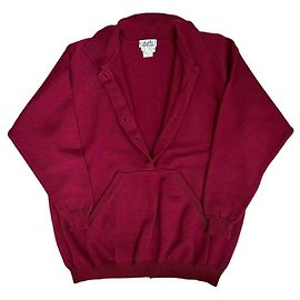 Hermès Pull en laine Hermes Marron Rouge
