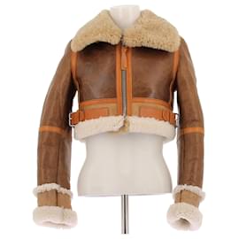Giacca corta in shearling Acne Studios camel XS Cammello