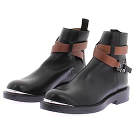 Dior Botas pretas e camel Preto