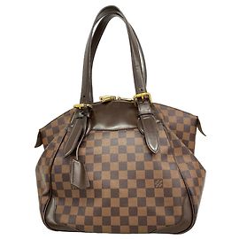 Sac à main Louis Vuitton Damier Verona MM Damier ebène