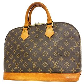 Borsa Louis Vuitton Alma Monogram Marrone