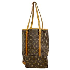 Saco Tote Louis Vuitton Monogram Bucket GM Marrom