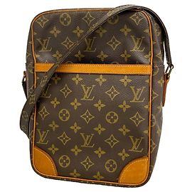 Sac à épaule Louis Vuitton Monogram Danube MM Marron