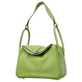 Hermès Sac à main Hermes Lindy 26 Vert