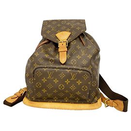 Louis Vuitton Monogram Montsouris GM Backpack Brown
