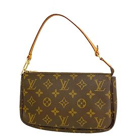 Louis Vuitton Monogram Pochette Accessoires M51980 Castaño