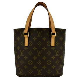 Mini borsa tote Louis Vuitton Vavin PM Monogram in pelle Marrone