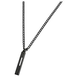 Collana Gucci Nera Argento 925 Nero