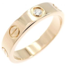 Anello Cartier Mini Love 1P Band Ring D'oro