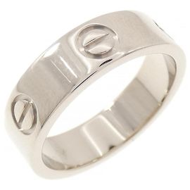 Cartier Love Ring in White Gold Golden
