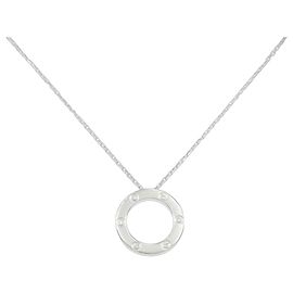 Collier Cartier Love Demi-Diamants Doré