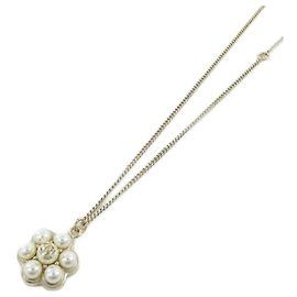 Collana Chanel 85749 Oro e Bianco Bianco D'oro