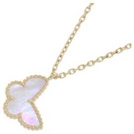 Van Cleef & Arpels Sweet Papillon Necklace Yellow