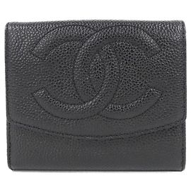 Chanel Timeless CC Line 01427 Wallet Black