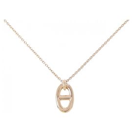 Hermès Colar Hermes Farandole em ouro rosa Dourado