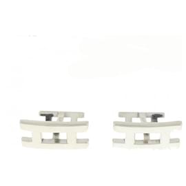Hermès Hermes Parallel Cufflinks Silvery