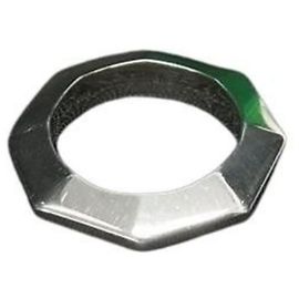 Bottega Veneta Octagon Ring Silvery