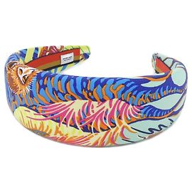 Hermès Hermes WILD SINGAPORE Gina 231016G Headband Multicolore