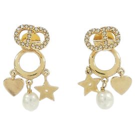 Pendientes Christian Dior Claire Di Lune E1476CDLCY Blanco Otro